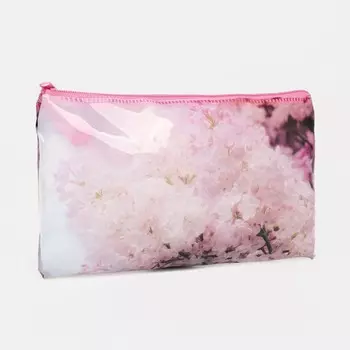 Косметичка на молнии, цвет розовый