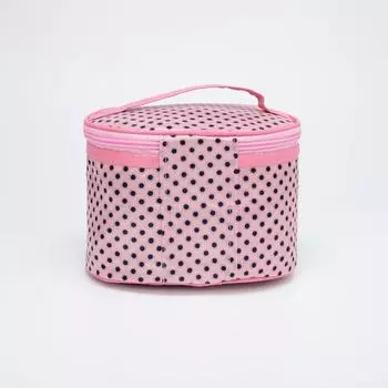 Косметичка на молнии, цвет розовый
