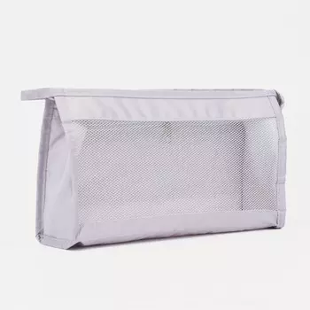 Косметичка на молнии, цвет серый