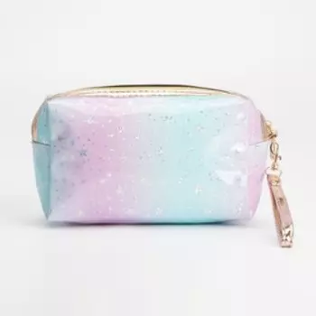 Косметичка на молнии, цвет сиреневый