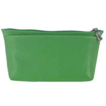 Косметичка на молнии, цвет зелёный