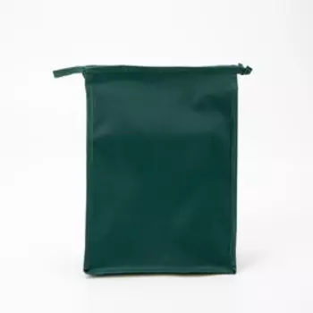 Косметичка на молнии, цвет зелёный