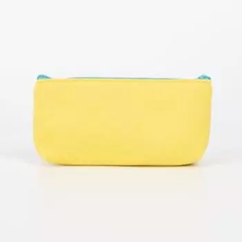 Косметичка на молнии, цвет жёлтый