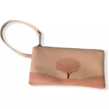 Косметичка, отдел на молнии, цвет бежевый "Дерево"