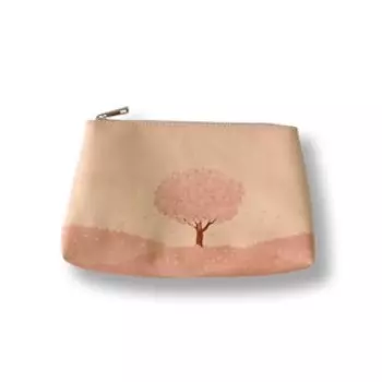 Косметичка, отдел на молнии, цвет бежевый "Дерево"