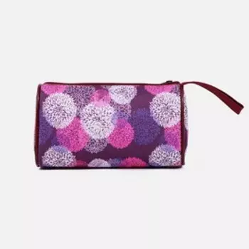 Косметичка на молнии, цвет фиолетовый