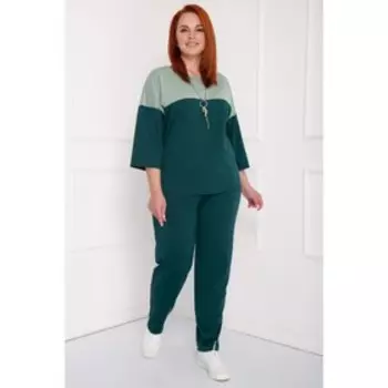 Костюм «Арселия изумруд», размер 48