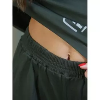 Костюм брючный, размер 48, цвет хаки