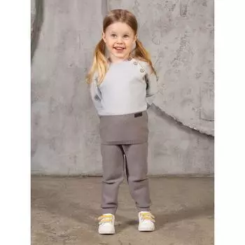 Костюм детский Double, рост 86 см, цвет серый