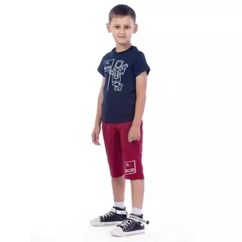 Костюм детский Hi Bro!!!, рост 110 см, цвет тёмно-синий