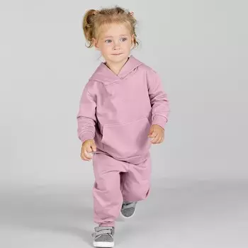 Костюм детский худи и брюки One love winter, рост 86 см., цвет розовый