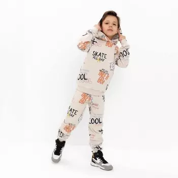 Костюм детский (толстовка, брюки) KAFTAN Graffiti, размер 36 (134-140 см)