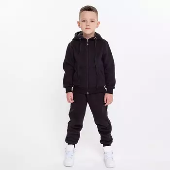 Костюм для мальчика (джемпер/брюки) НАЧЁС, цвет графит, рост 158 см