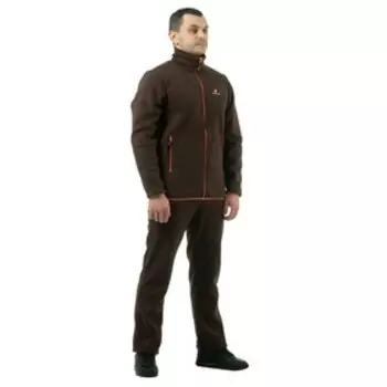 Костюм флисовый, тактический "Медведь" флис, коричневый, р. 56, 182-188