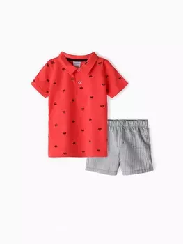 Костюм (футболка и шорты) Крошка Я, рост 80-86 см