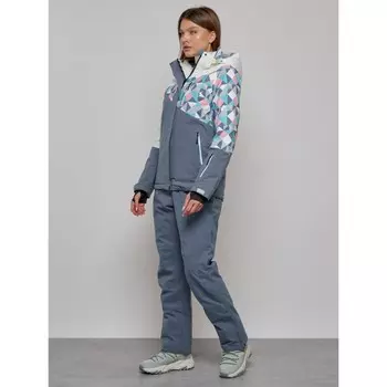 Костюм горнолыжный женский, размер 42, цвет белый