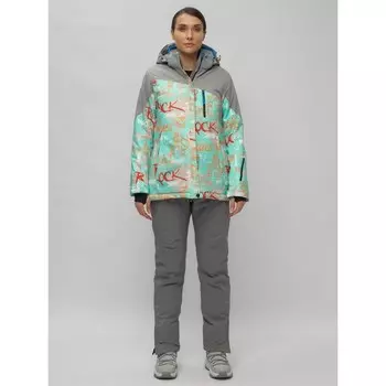 Костюм горнолыжный женский, размер 42, цвет синий