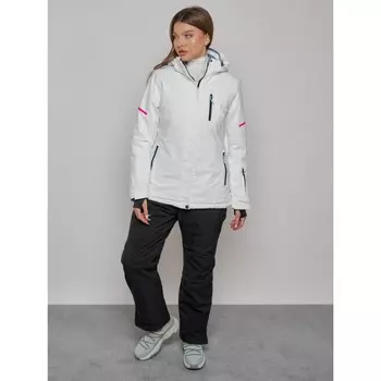 Костюм горнолыжный женский, размер 50, цвет белый