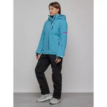 Костюм горнолыжный женский, размер 50, цвет синий