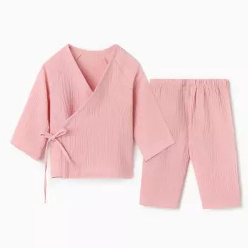 Костюм Крошка Я Муслин, 74-80, пудровый