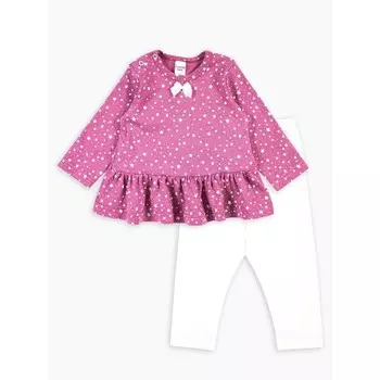 Костюм «Маленькая леди», рост 98 см, цвет брусника