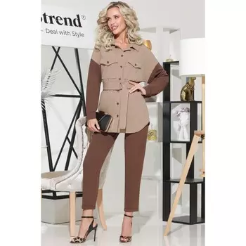 Костюм «На контрасте», размер 44