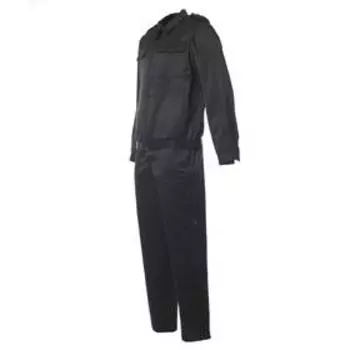 Костюм охранника летний, куртка, брюки, цвет чёрный, размер 48-50/170-176