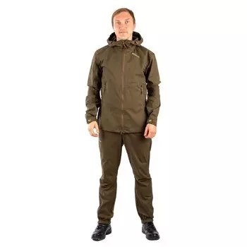 Костюм PRIDE "Шерхан", хлопок, коричневый, р-р 52-54 рост 170-176