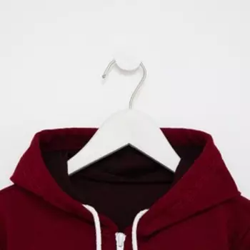 Костюм спортивный детский, цвет бордовый/темно-синий, рост 98 см