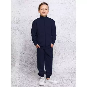 Костюм спортивный детский, рост 164 см, цвет синий