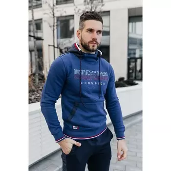 Костюм спортивный мужской Isee, размер 48, цвет синий