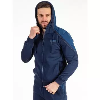 Костюм спортивный мужской Isee, размер 54, цвет тёмно-синий