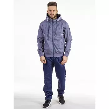 Костюм спортивный мужской Isee, размер 54, цвет тёмно-серый