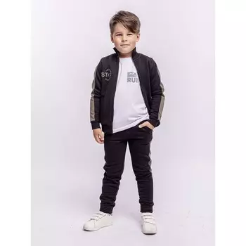 Костюм спортивный , рост 98 см, цвет черный