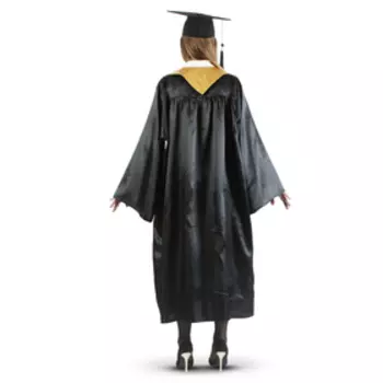 Костюм «Выпускник», мантия, золотой воротник, конфедератка, р. 42-54