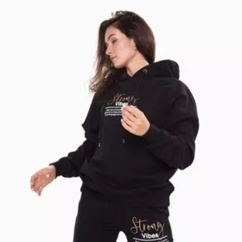 Костюм женский, цвет чёрный, размер S (42-44)