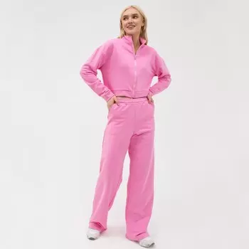 Костюм женский (джемпер, брюки) MIST, размер 48-50, розовый