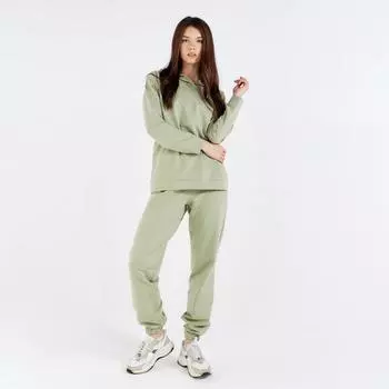 Костюм женский (худи, брюки) MINAKU: Casual Collection, размер 46, фисташковый