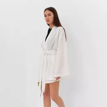 Костюм женский (кимоно и шорты) MIST Summer time, белый, р.48