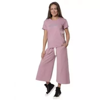 Костюм женский NIGH, размер 48, цвет розовый