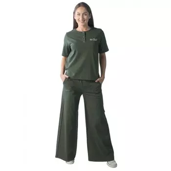 Костюм женский NOW, размер 50, цвет хаки