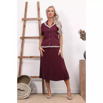 Костюм женский, размер 42, цвет фиолетовый