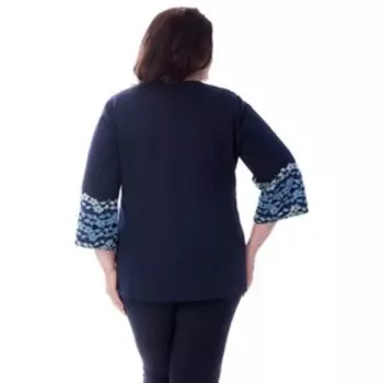 Костюм женский, размер 54, цвет синий