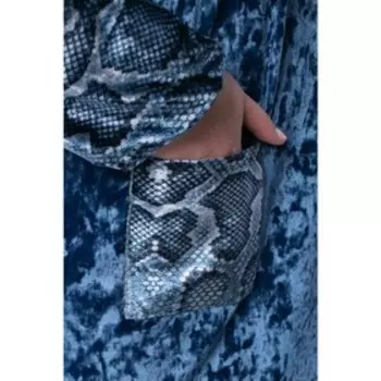 Костюм женский, размер 58, цвет синий