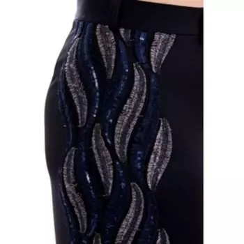 Костюм женский, размер 62, цвет чёрный