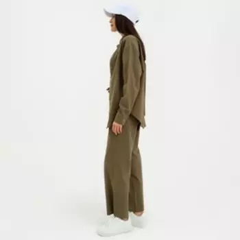 Костюм женский (рубашка и брюки) MIST р. 48-50, хаки