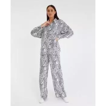 Костюм женский (рубашка и брюки) MIST р. 48, белый