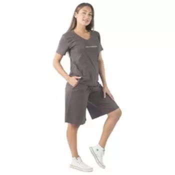 Костюм женский sense of freedom, размер 46, цвет коричневый