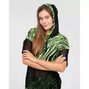 Костюм женский (свитшот, брюки), цвет салатовый, размер 46