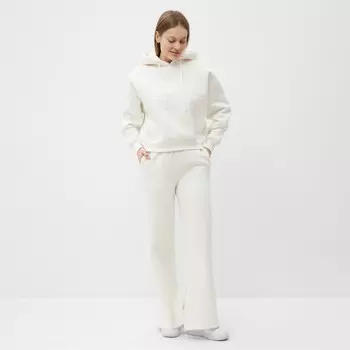 Костюм женский (толстовка/брюки) НАЧЁС, цвет кремовый, р-р S (42-44)